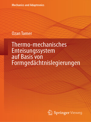 cover image of Thermo-mechanisches Enteisungssystem auf Basis von Formgedächtnislegierungen